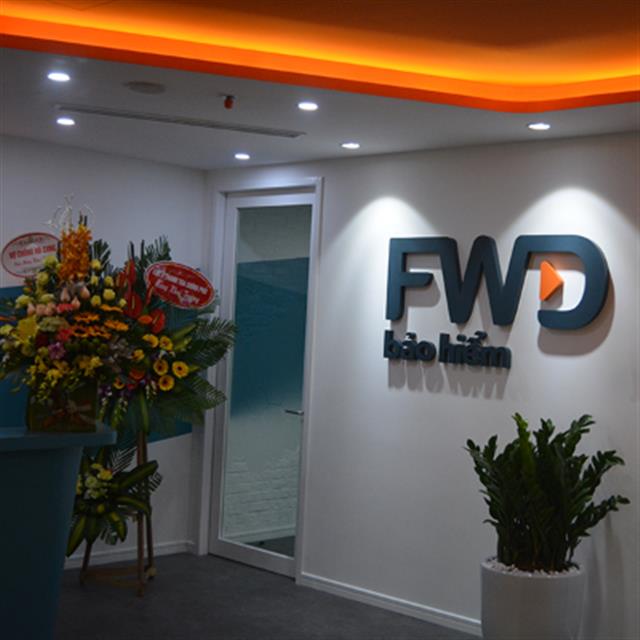 Dự án văn phòng bảo hiểm FWD